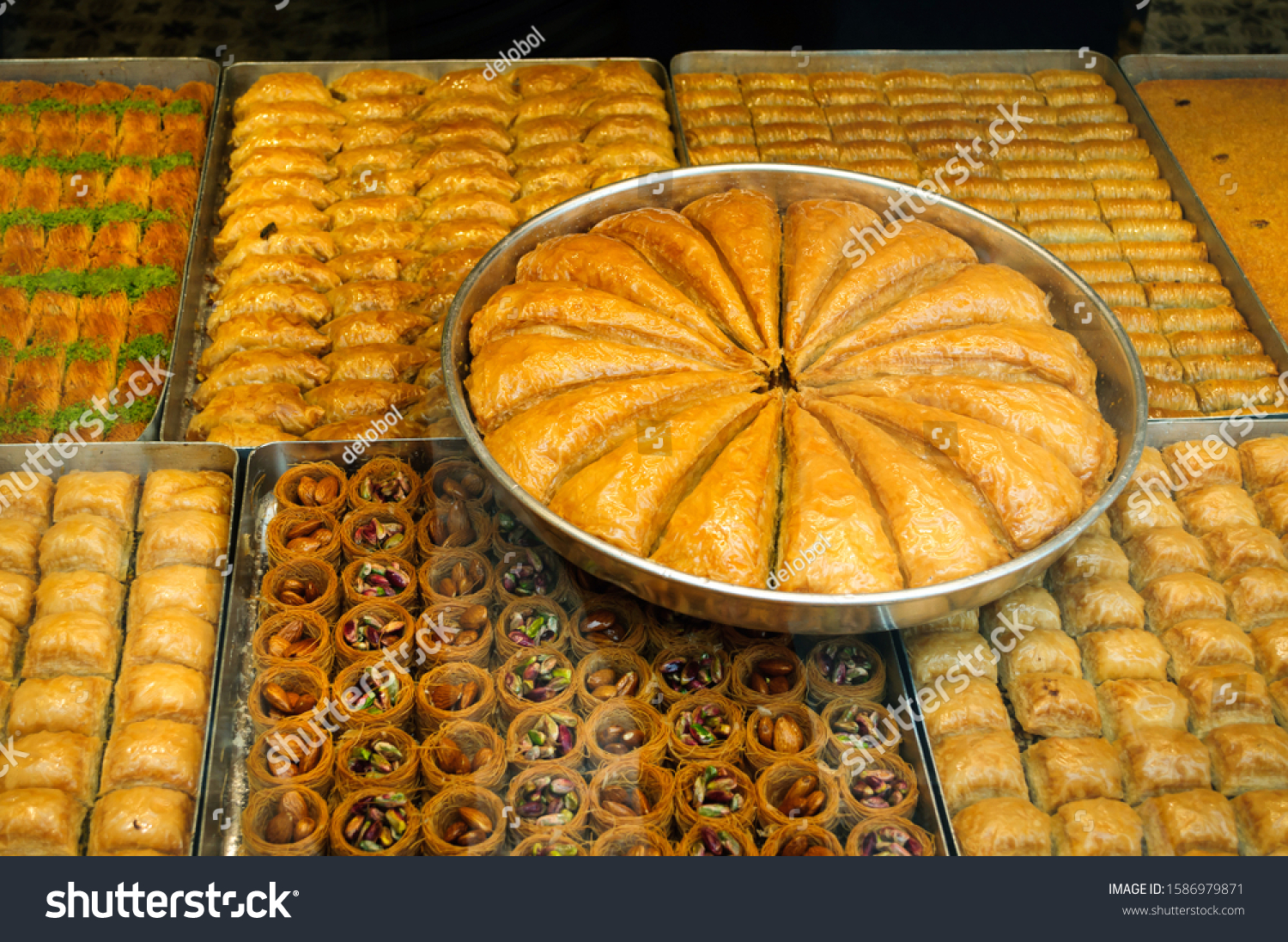 stock-photo-baklava-traditional-turkish-delicacy-in-the-street-market-of-istanbul-turkey-1586979871
